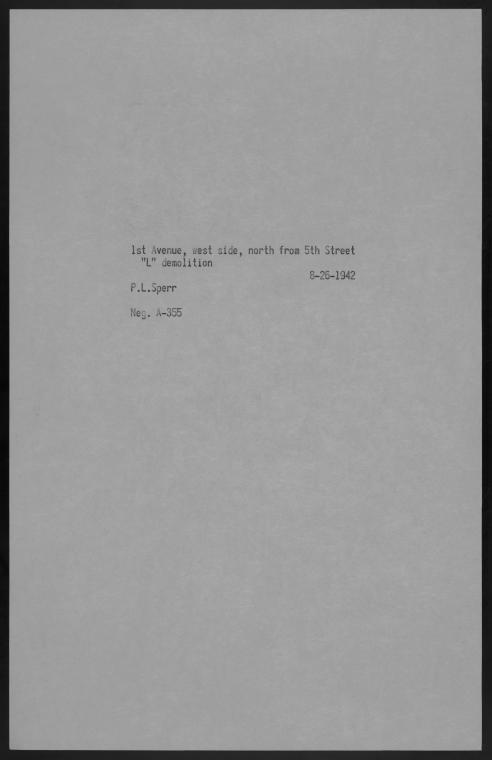 Manhattan: 1st Ave. - 5th St.