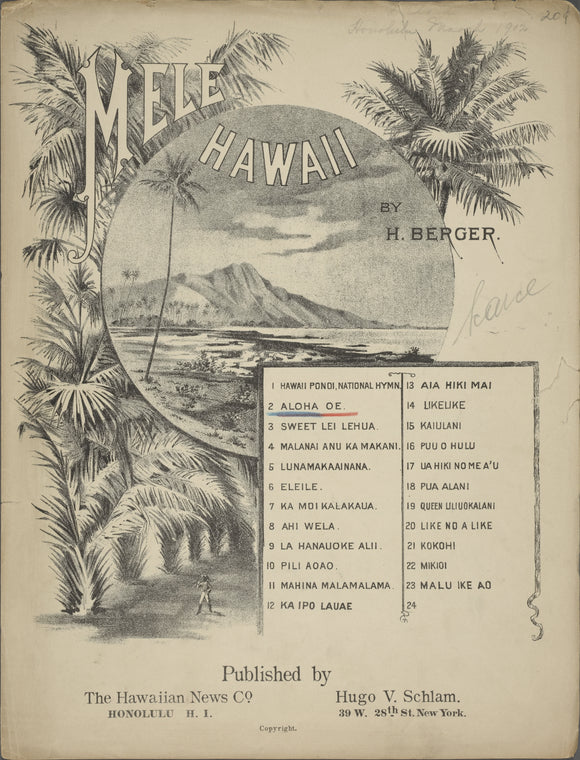 Aloha oe.