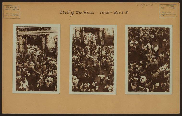 Feast of San Rocco [Saint Roch].