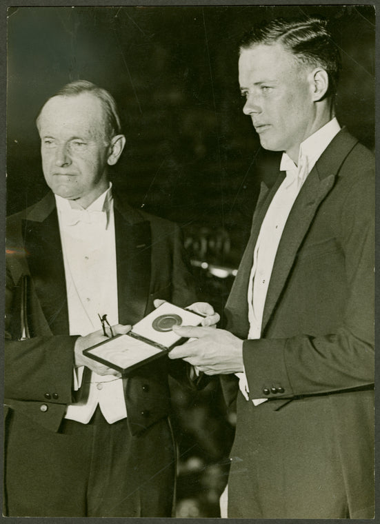 Charles A. (Charles Augustus) Lindbergh, 1902-1974.
