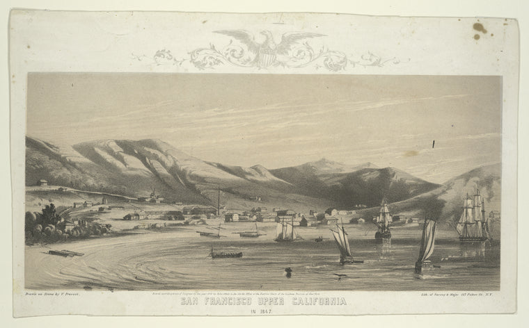 San Francisco upper California in 1847.