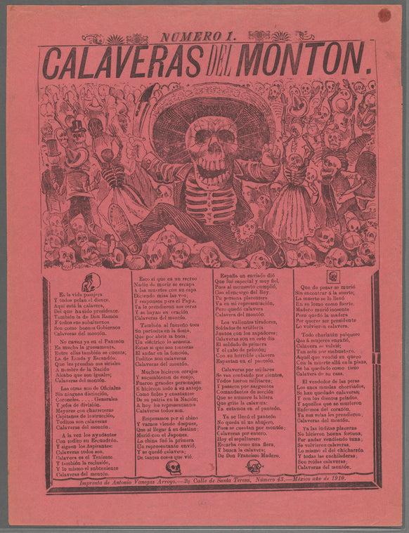 Calaveras del Montón, Número 1