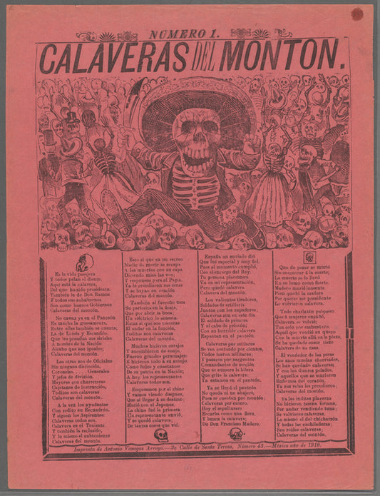 Calaveras del Montón, Número 1