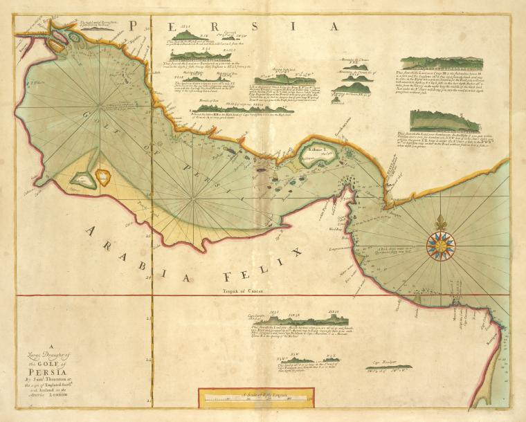 A large draught of the GOLF of PERSIA