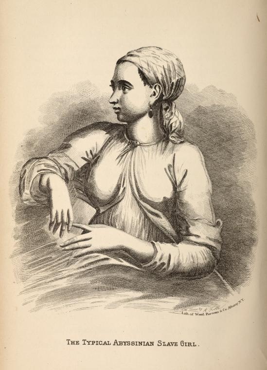 The typical Abyssinian slave girl.