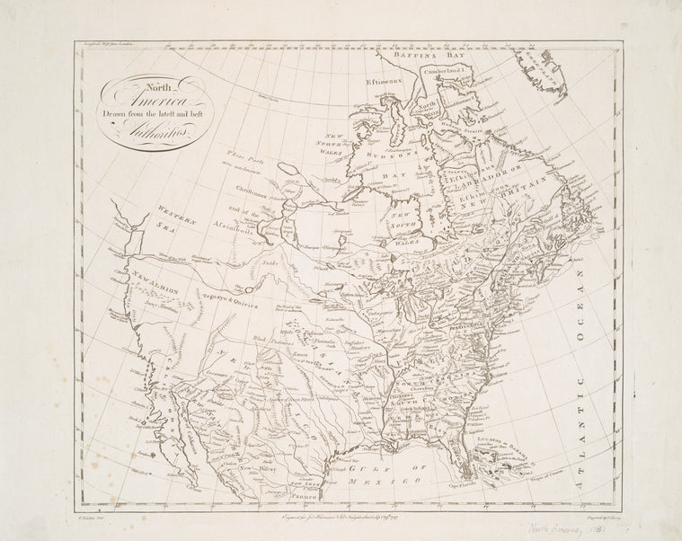 North America drawn from the latest and best authorities