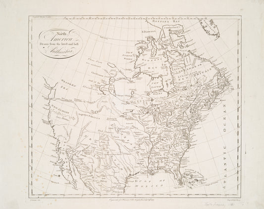 North America drawn from the latest and best authorities