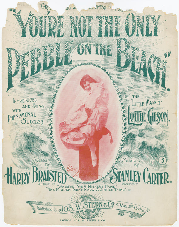 You're not the only pebble on the beach