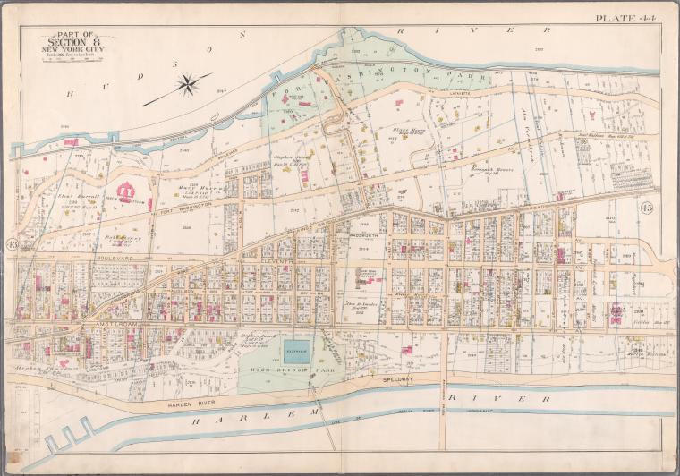Bounded by Boulevard Lafayette (Hudson River, Fort Washington Park), ..... Harlem River Speedway, and 158th Street