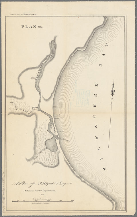 Plan No. 3 : Milwaukee Harbor improvement