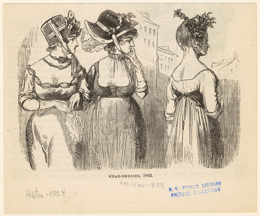 Head-dresses, 1802