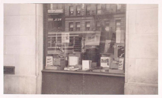 Exterior, window display