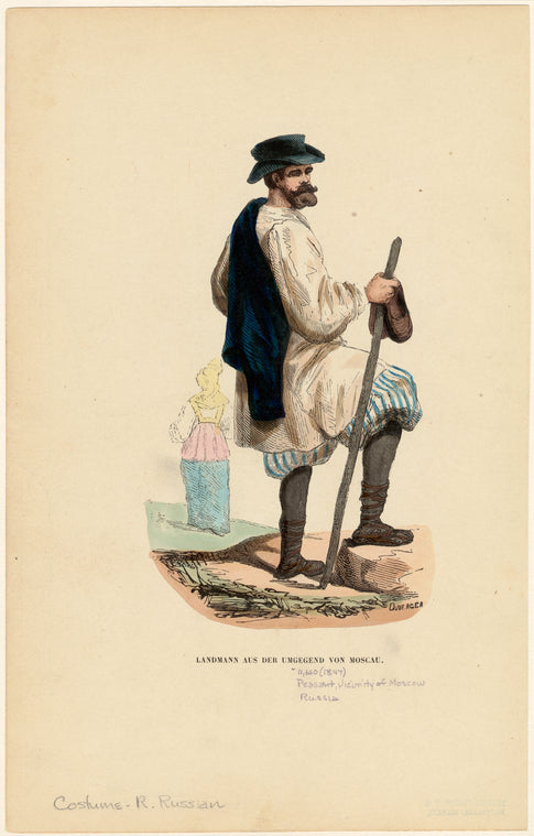 Landmann aus der umgegend von Moscau