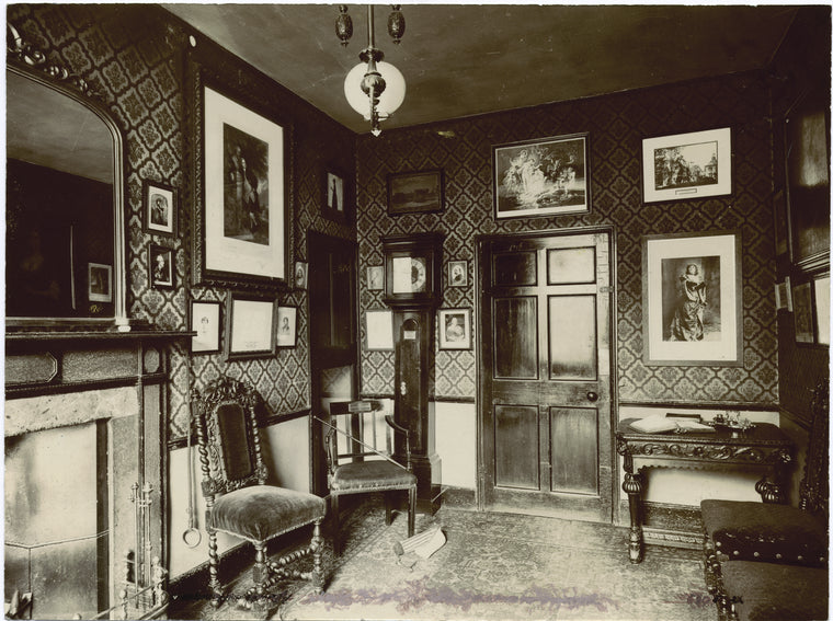 Irving's room at the Red Horse, Stratford-on-Avon.