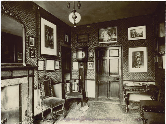 Irving's room at the Red Horse, Stratford-on-Avon.