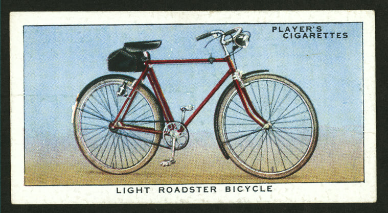 Light roadster bicycle.