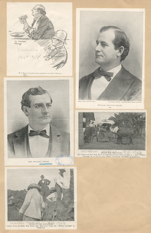 William Jennings Bryan [five images]