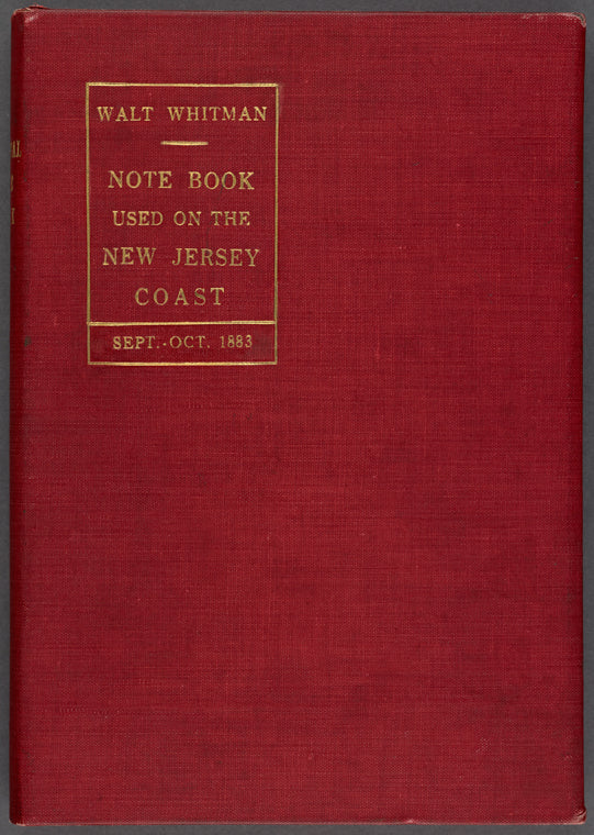 New Jersey coast 1883 notebook