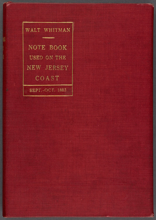 New Jersey coast 1883 notebook