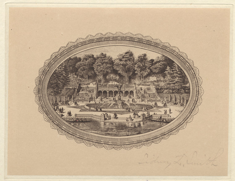Bethesda terrace and fountain, Central Park, New York, 19th century