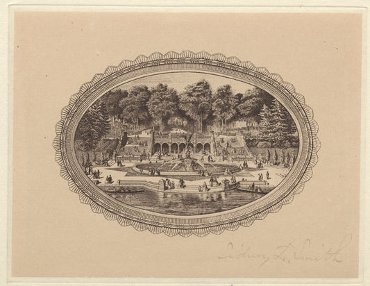 Bethesda terrace and fountain, Central Park, New York, 19th century