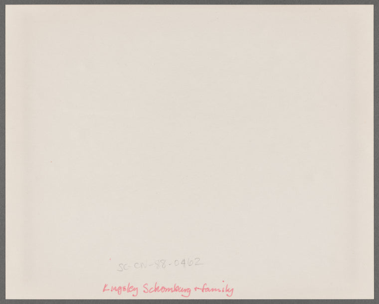 Kingsley Schomburg and family