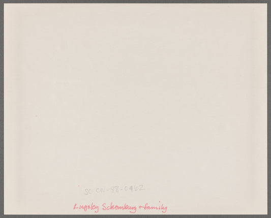 Kingsley Schomburg and family