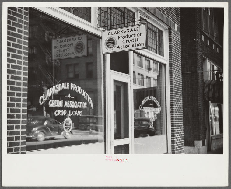 Credit association, Clarksdale, Mississippi Delta, Mississippi