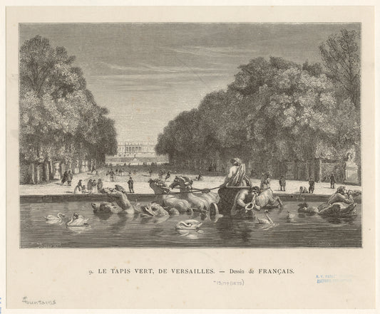 Le tapis vert, de Versailles