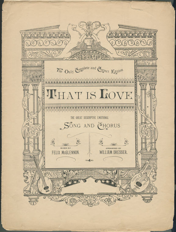 That is love : song and chorus
