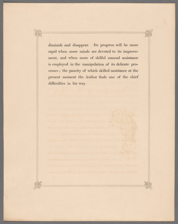 The pencil of nature