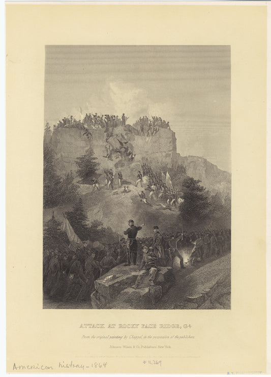 Attack at Rocky Face Ridge, Ga