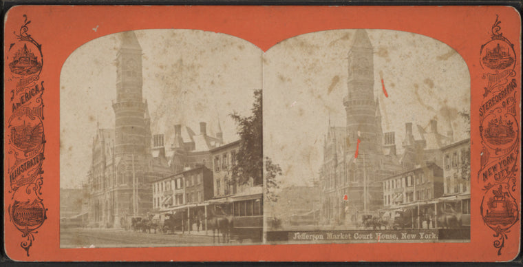 Jefferson Market Court House, New York.
