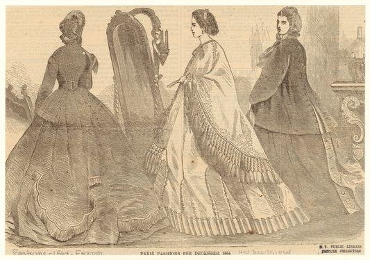 Paris fashions for December, 1864
