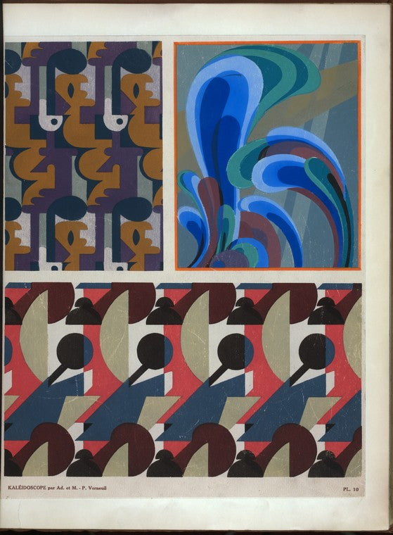 Three abstract motifs