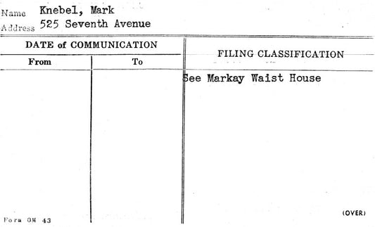 Knebel, Mark