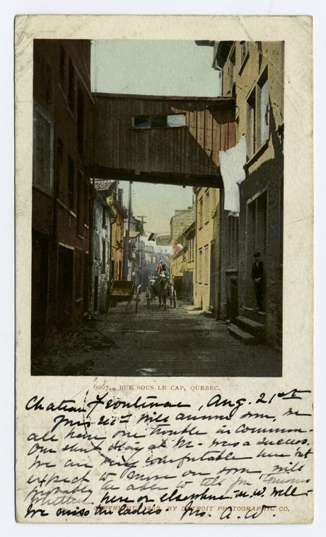 Rue Souls le Cap, Quebec, P. Q.