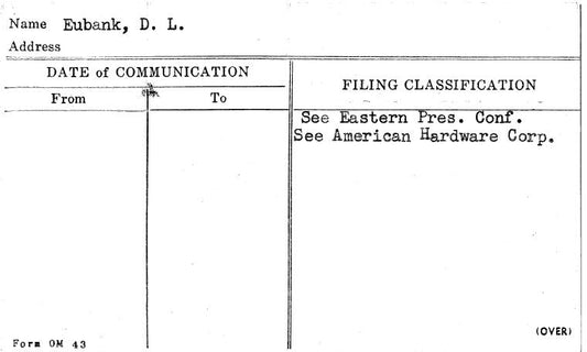 Eubank, D.L.