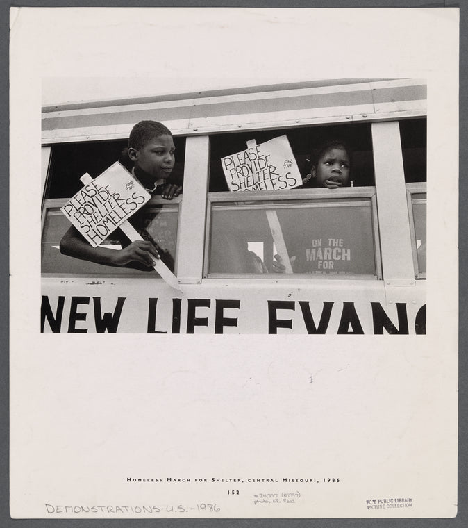 Homeless March for Shelter, Central Missouri