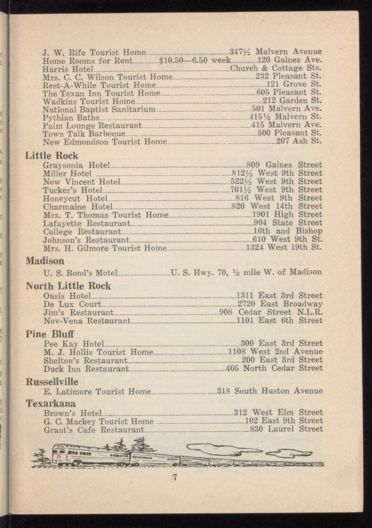 The Negro Travelers' Green Book: 1957