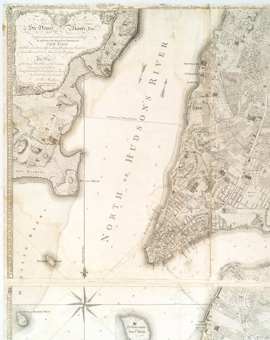 Plan of the city of New York in North America : surveyed in the years 1766 & 1767