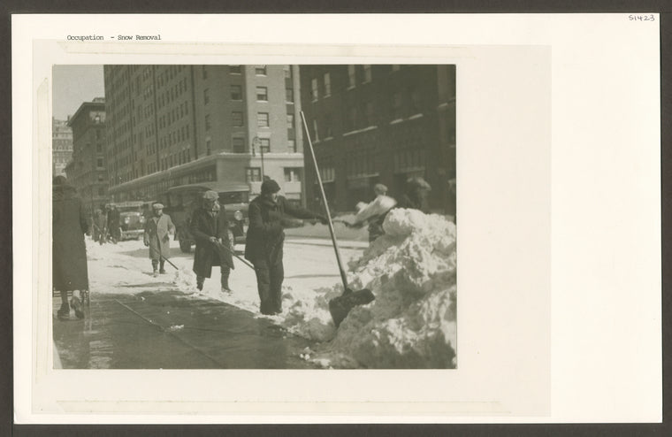 Snow removal.